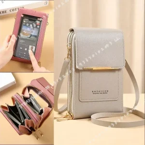 Touch Screen Lock Cell Phone Bag