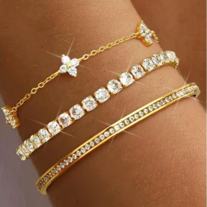 3PC Stackable Bracelet Set